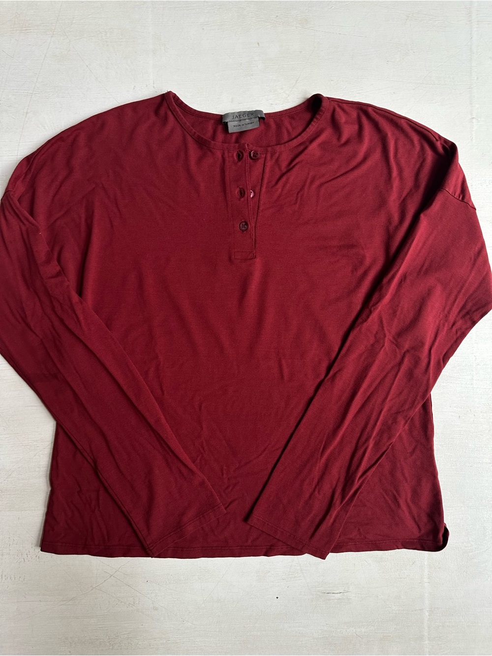 Jaegar Henley Long Sleeve Shirt